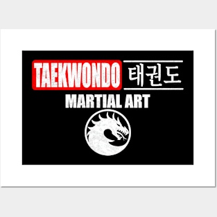 taekwondo Posters and Art